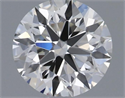 Natural Diamond 0.40 Carats, Round with Very Good Cut, I Color, VS1 Clarity and Certified by GIA