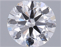 Natural Diamond 0.40 Carats, Round with Excellent Cut, F Color, SI1 Clarity and Certified by GIA