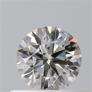 Picture of Natural Diamond 0.40 Carats, Round with Excellent Cut, I Color, SI1 Clarity and Certified by GIA