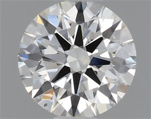 Picture of Natural Diamond 0.40 Carats, Round with Excellent Cut, J Color, SI1 Clarity and Certified by GIA