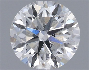 Picture of Natural Diamond 0.50 Carats, Round with Good Cut, F Color, I1 Clarity and Certified by GIA