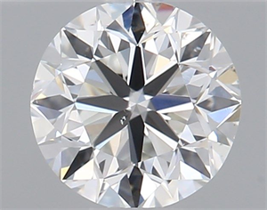 Picture of Natural Diamond 0.40 Carats, Round with Very Good Cut, G Color, SI1 Clarity and Certified by GIA