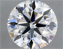 Natural Diamond 0.40 Carats, Round with Very Good Cut, H Color, VS2 Clarity and Certified by GIA