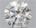 Natural Diamond 1.90 Carats, Round with Excellent Cut, H Color, SI1 Clarity and Certified by GIA