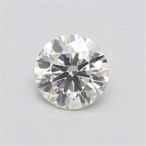 Picture of Natural Diamond 0.50 Carats, Round with Very Good Cut, I Color, VVS2 Clarity and Certified by IGI