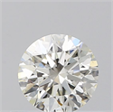 Natural Diamond 0.45 Carats, Round with Excellent Cut, J Color, SI1 Clarity and Certified by GIA