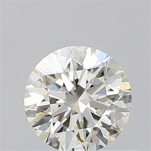 Picture of Natural Diamond 0.45 Carats, Round with Excellent Cut, J Color, SI1 Clarity and Certified by GIA