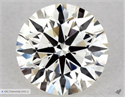 Natural Diamond 0.50 Carats, Round with Excellent Cut, J Color, VS1 Clarity and Certified by GIA