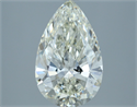 Natural Diamond 2.53 Carats, Pear with  Cut, I Color, VS2 Clarity and Certified by IGI