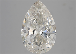 Picture of Natural Diamond 5.62 Carats, Pear with  Cut, J Color, I1 Clarity and Certified by IGI