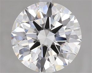 Picture of Natural Diamond 2.50 Carats, Round with Excellent Cut, G Color, VVS2 Clarity and Certified by GIA