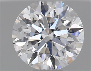 Picture of Natural Diamond 0.45 Carats, Round with Excellent Cut, E Color, SI2 Clarity and Certified by GIA