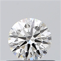 Natural Diamond 0.41 Carats, Round with Excellent Cut, I Color, VVS2 Clarity and Certified by GIA