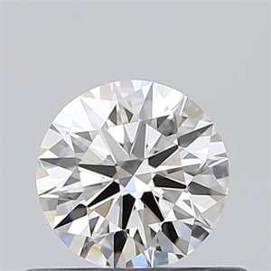 Picture of Natural Diamond 0.41 Carats, Round with Excellent Cut, I Color, VVS2 Clarity and Certified by GIA