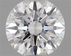 Picture of Natural Diamond 0.40 Carats, Round with Excellent Cut, D Color, SI2 Clarity and Certified by GIA