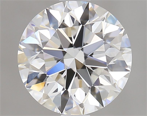 Picture of Natural Diamond 1.41 Carats, Round with Excellent Cut, E Color, VS1 Clarity and Certified by GIA