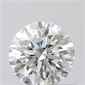 Natural Diamond 0.40 Carats, Round with Excellent Cut, G Color, VS2 Clarity and Certified by GIA