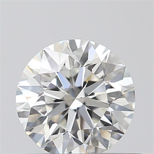 Picture of Natural Diamond 0.40 Carats, Round with Excellent Cut, G Color, VS2 Clarity and Certified by GIA