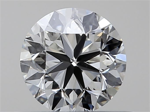 Picture of Natural Diamond 0.40 Carats, Round with Very Good Cut, H Color, VS2 Clarity and Certified by GIA