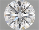 Natural Diamond 0.40 Carats, Round with Excellent Cut, F Color, VS2 Clarity and Certified by GIA