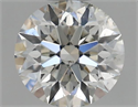 Natural Diamond 0.40 Carats, Round with Excellent Cut, G Color, SI1 Clarity and Certified by IGI