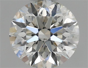 Picture of Natural Diamond 0.40 Carats, Round with Excellent Cut, G Color, SI1 Clarity and Certified by IGI