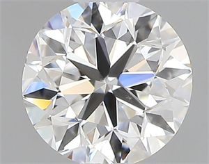 Picture of Natural Diamond 0.40 Carats, Round with Very Good Cut, E Color, VS2 Clarity and Certified by GIA