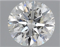 Natural Diamond 0.40 Carats, Round with Very Good Cut, G Color, SI1 Clarity and Certified by GIA