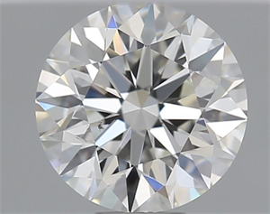 Picture of Natural Diamond 0.40 Carats, Round with Very Good Cut, G Color, SI1 Clarity and Certified by GIA