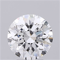 Natural Diamond 3.04 Carats, Round with Excellent Cut, D Color, VS2 Clarity and Certified by GIA