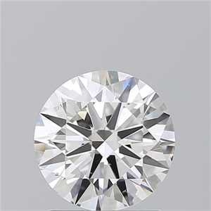 Picture of Natural Diamond 1.50 Carats, Round with Excellent Cut, F Color, VS2 Clarity and Certified by GIA