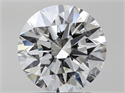 Natural Diamond 2.01 Carats, Round with Excellent Cut, J Color, VVS2 Clarity and Certified by GIA