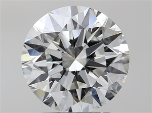 Picture of Natural Diamond 2.01 Carats, Round with Excellent Cut, J Color, VVS2 Clarity and Certified by GIA