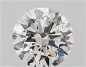 Natural Diamond 0.40 Carats, Round with Excellent Cut, I Color, SI1 Clarity and Certified by GIA