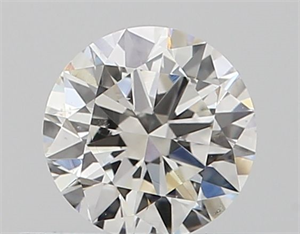 Picture of Natural Diamond 0.40 Carats, Round with Excellent Cut, I Color, SI1 Clarity and Certified by GIA