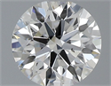 Natural Diamond 0.40 Carats, Round with Excellent Cut, G Color, I1 Clarity and Certified by GIA