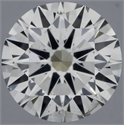 Natural Diamond 0.40 Carats, Round with Very Good Cut, F Color, SI2 Clarity and Certified by GIA