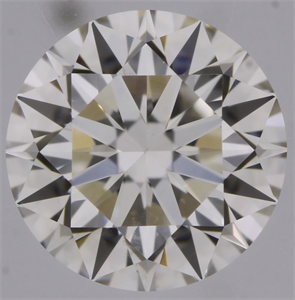 Picture of Natural Diamond 0.54 Carats, Round with Excellent Cut, J Color, VS2 Clarity and Certified by GIA