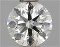 Natural Diamond 0.50 Carats, Round with Excellent Cut, I Color, VS1 Clarity and Certified by IGI