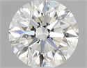 Natural Diamond 0.41 Carats, Round with Excellent Cut, I Color, SI1 Clarity and Certified by GIA