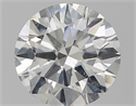 Natural Diamond 2.20 Carats, Round with Excellent Cut, H Color, SI1 Clarity and Certified by GIA