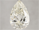 Natural Diamond 3.02 Carats, Pear with  Cut, J Color, SI1 Clarity and Certified by IGI