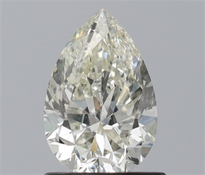 Picture of Natural Diamond 1.02 Carats, Pear with  Cut, K Color, SI1 Clarity and Certified by IGI