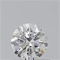 Natural Diamond 0.40 Carats, Round with Excellent Cut, E Color, VS2 Clarity and Certified by GIA