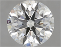 Natural Diamond 2.17 Carats, Round with Excellent Cut, G Color, VS1 Clarity and Certified by IGI