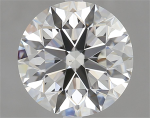 Picture of Natural Diamond 2.17 Carats, Round with Excellent Cut, G Color, VS1 Clarity and Certified by IGI