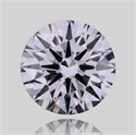 Natural Diamond 0.40 Carats, Round with Excellent Cut, F Color, SI1 Clarity and Certified by GIA