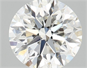 Natural Diamond 0.45 Carats, Round with Excellent Cut, J Color, VS1 Clarity and Certified by GIA