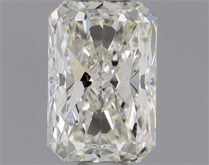 Picture of Natural Diamond 0.51 Carats, Radiant with  Cut, I Color, VS2 Clarity and Certified by GIA