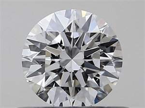 Picture of Natural Diamond 0.40 Carats, Round with Excellent Cut, G Color, VS2 Clarity and Certified by GIA